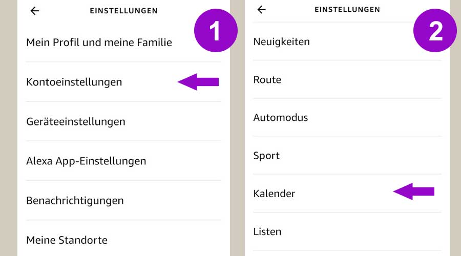 Insides & Apps im Alltag Google Kalender Anleitung Google Kalender mit Alexa verbinden