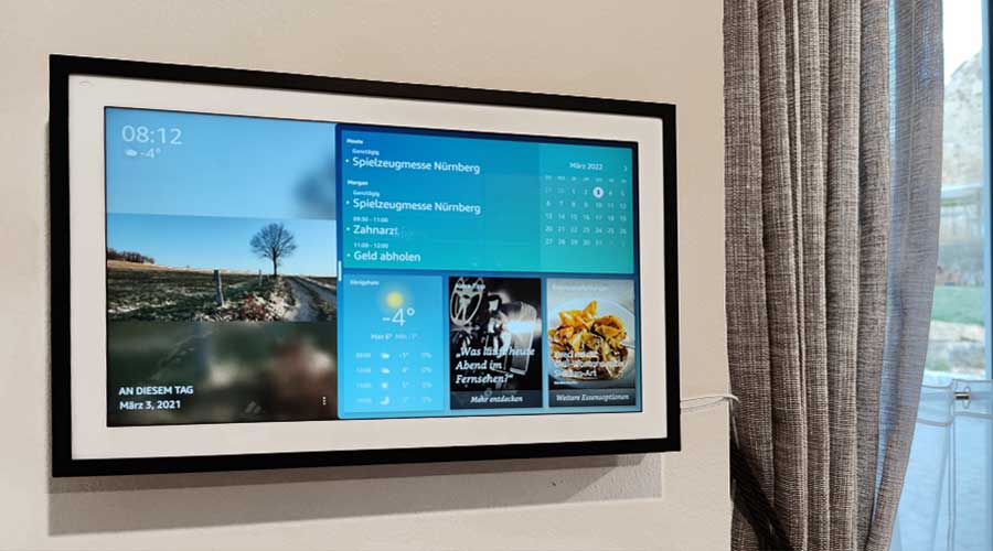 Alexa Echo Show Google Kalender anzeigen