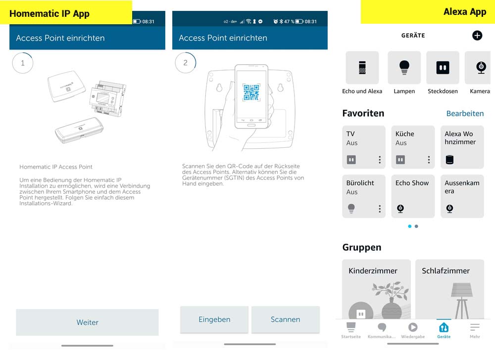 homatic ip verbinden