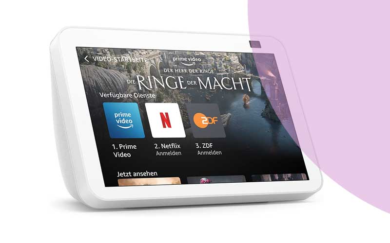 Echo Show 8 im Check: Das kann der Mittelklasse Bildschirm von Amazon