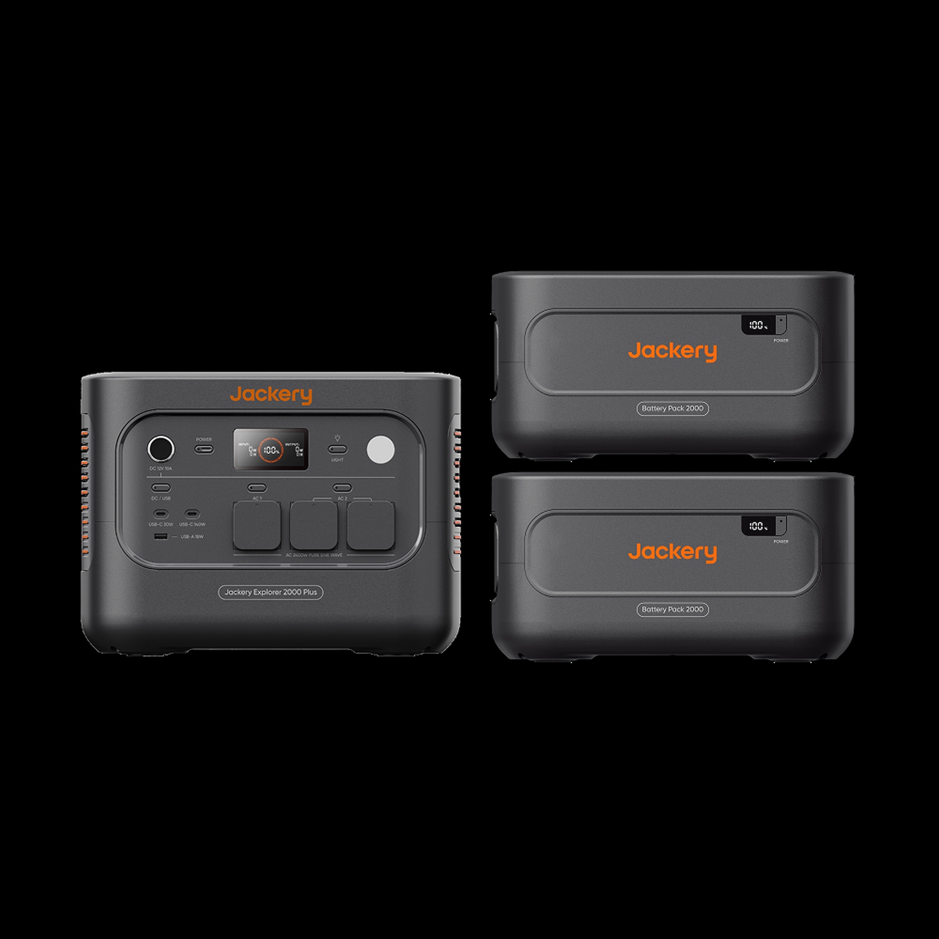 Jackery Explorer 2000 Plus v2 mit Erweiterungsakku