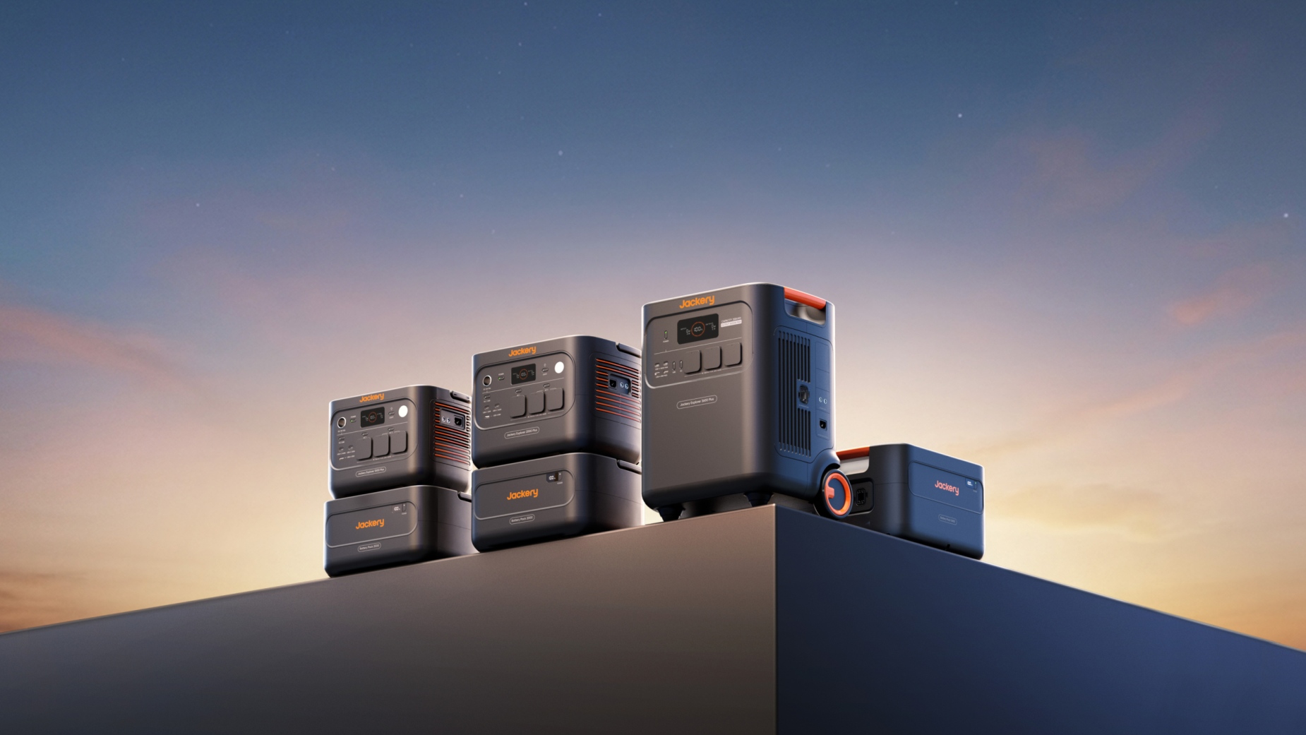 Jackery Explorer Plus-Serie mit drei Powerstations