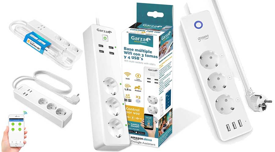 WLAN Steckdosenleiste Alexa Google