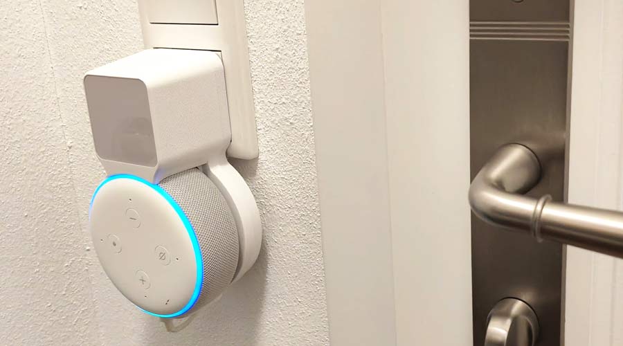 Wandhalterung für den Echo dot 3 im Test + Anleitung
