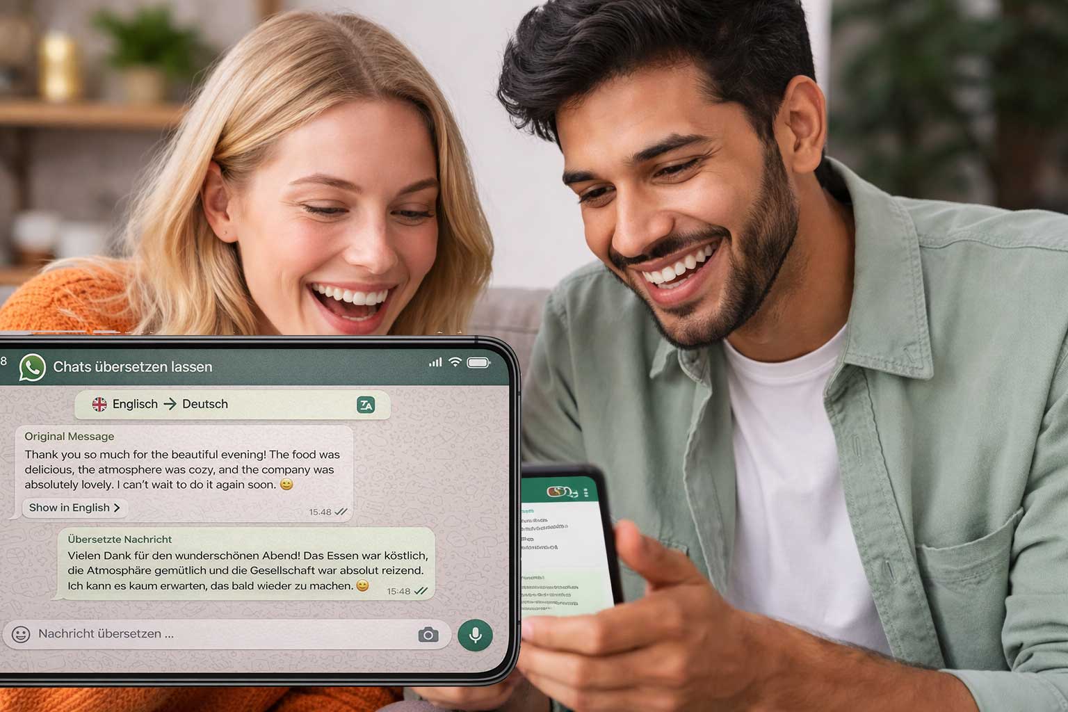 WhatsApp Chats übersetzen lassen: So geht’s direkt in der App
